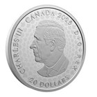 2025 Canada 1 Oz  Proof Silver Great Hunters Wolf In High Relief