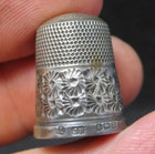 Birmingham Hallmarked Silver 1911 Thimble Collection