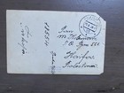 Old Collectible Postcard From Czechoslovakia To Palestine 1933