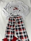 Myfav Matching Family Christmas Pajamas Set Soft Holiday Clothes Sleepwear Sz Xs