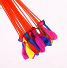 888 Pcs Water Balloon Set W  Quick Fill Nozzle - Perfect For Outdoor Summer Fun 