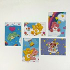 Handmade Care Bears Themed Set 5 Postcards Heart Shaped Storage Box  tenderheart