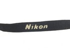 Classic Black Thin Nikon Camera Neck Strap