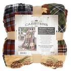 Carstens  Inc  Buttery Soft Heavyweight Micromink Throw Blanket  Large 54  X    