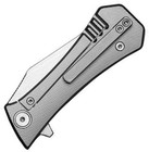 Auxiliary Manufacturing Coffin Framelock Ti Tanto Folding Knife