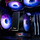 Gamma A40 Argb Bk Cpu Cooler 100mm Pwm Fan 133mm Height