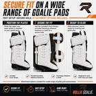 Sliders Off-ice Goalie Hockey Adult 32 In Slide Plates Roller Ball Street Dek
