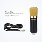 New Blackmore Pro Audio Xlr Podcast Streaming Condenser Microphone Kit Bmp-24