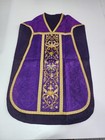 Antique Hand Embroidered Chasuble