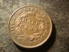 1835 Xf Au Glossy Classic Head Half Cent Nice Look Msx