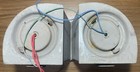 Perko Vintage Marine Navigational Lights  Port And Starboard  W brackets