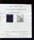 Ryukyu Islands Scott 102 Display Mihon Mint Stamp With Bush Cert    rare   