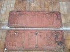 Oregon 1920 License Plates Pair 92061