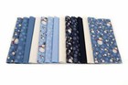 96 Pc Snowman   Snowflake Pre-cut Charm Pack 5  Squares 100  Cotton Fabric Quilt