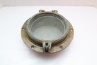 Vintage antique 9    Diameter Nautical Ship Boat Porthole W Screen