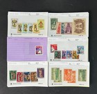 Luxembourg Stamp Collection On Dealer Cards  63 Cv Zayix 0825cb414619