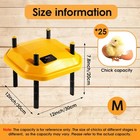 12x12 Chick Brooder Heater Plate Adjustable Temp   Height Brooder Box Warm Lamp