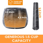 Heavy Duty Mortar And Pestle  Natural Marble Pestle Set  Black