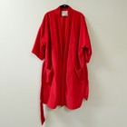 Vintage Royalcama By Roytex Red One Size Fits All Belted Lounge Robe