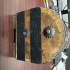 Wooden Treasure Chest W Lock