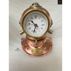 Vintage Diving Helmet Clock Nautical Desk Decor Maritime Clock Steampunk Office