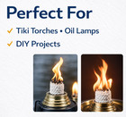 Torch Wick Fits Weber 1 Inch Fiberglass Rope For Patio Torch Oil Lamp Wick