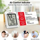 Temppro Tp50 Digital Hygrometer Indoor Thermometer With High Accuracy