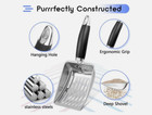 Stainless Steel Cat Litter Scoop metal Cat Litter Scoop kitty Metal Scooper    