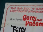 Original 1965 Gerry And The Pacemakers Ferry Cross The Mersey Movie Poster