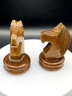     vintage Ussr Wooden Chess Set Soviet Tournament Grandmaster Big Board Game Ta