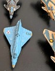 Kenner Kpt89 Mega Force Military Jets Lot Of 7
