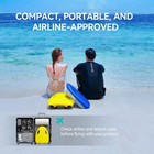 Asiwo Swimming Kickboard Electirc Swim Training Kickboard 3 Speed Modes Green