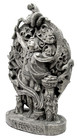 Goddess Aradia Italian Witch Cimaruta Statue Plaque Dryad Design - Stone Finish