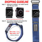 Compatible With Apple Watch Band Rugged Nylon Sports Strap Woven Loop Iwatch