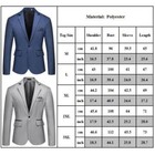 Men s Tuxedo Jacket Notched Lapel One Button Suit Blazer For Dinner Wedding Prom
