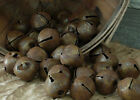 24 Primitive Rusty Tin Jingle Bells 30mm     Approx 1-1 4 