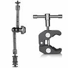 2x  11  Articulating Magic Arm super Clamp Crab For Dslr Camera Lcd Monitor Led
