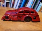 Nice Vintage 1930 s Marx Tin Litho Red Wind Up Tricky Fire Chief Car