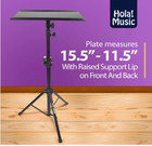 Hola  Music Hps-290b Professional Tripod Projector Mixer Stand  Black
