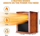 Air Choice Trustech 1500w Portable Infrared Space Heater With Remote Control