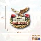 Washington Bald Eagle Resin Refrigerator Magnet 3d Travel Souvenirs Craft