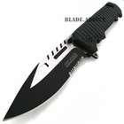 Tac-force Spring Open Assisted Sawback Tactical Rescue Pocket Knife Black New