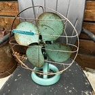 Vintage Emerson Junior Electric Fan   Model 2660-p 10-inch Blades   Metal Constr