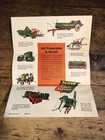 1948 Vintage Original Oliver 66 77 88 Tractor   Implements Color Poster Brochure