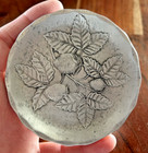 Vintage Wendell August Forge Small Hammered Aluminum Strawberry 3 5  Plate