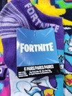 Fortnite Socks Girls Boys Medium Large Size 3-10 Loot Llama Fun Video Game Gift
