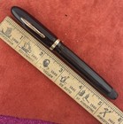 Conklin Nozac Fountain Pen   Vintage   Nice Imprint   Fine Nib