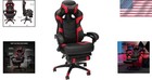Reclining 110 Ergonomic Gaming Chair With Footrest - Perfect For Office   Gaming