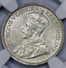 1914 Canada Silver 10c Ngc Ms 64