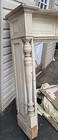Antique Salvage Fireplace Cover Carved Victorian Painted Brass 2 Piece Cover